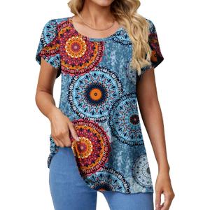 DILIUXING Women's Short Sleeve Tunic Tops Summer Casual T-Shirts Crew Neck Loose Basic Daily Blouse (M) DILIUXING Women's Short Sleeve Tunic Tops Summer Casual T-Shirts Crew Neck Loose Basic Daily Blouse (M)