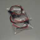 2 x 2FT 10AWG SAE Battery Connector, 10 AWG SAE Charger Extension Cable Leads, 24 Inches Ring Terminal Harness Cable, Easy Quick Convenient Connect for Motorcycles, Cars, Solar Panel