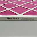 Colorfil 20x25x1 Air Filter (2-Pack) | Made in the USA | Color Changing | Remove Cat and Dog Odor | MERV 8 for Pet Hair Dander and Dust | 19.5"x24.5"x0.75" Exact Size
