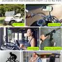 Tablet Holder for Wheelchair Arm [Pro Version] Long Arm Gooseneck Electric Wheelchair Tablet Mount Clamp for iPad Pro12.9 11 Air Mini, Galaxy Tab, iPhone, 4-13" Device