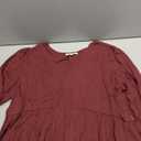 Women's Summer Short Sleeve Loose T Shirt High Low Hem Babydoll Peplum Tops, Size XL