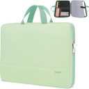 Ytonet Laptop Case, 15.6 inch Laptop Sleeve with Handle, TSA Water Resistant Computer Carrying Case Compatible for MacBook, HP, Dell, Lenovo, Asus Notebook, Gifts for Men Women, Mint Green