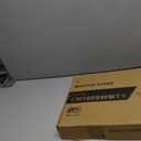 TAVR Dual Monitor Stand Riser, Computer Monitor Stands for 2 Monitors, Extra Long Multifunctional Desktop Organizer Riser for Computer, Laptop, PC, Printer, TV, Max 43.3" Length, Rustic Brown