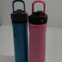 Contigo Cortland Chill 2.0 Stainless Steel Water Bottle with AUTOSEAL Lid 24 oz Juniper and Azalea 2-Pack