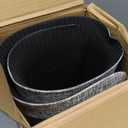 Anti Slip 3/4 inchs Anti Fatigue Kitchen Floor Mat, Ergonomic Comfort Standing Mat, Waterproof Kitchen Runner for Home, Kitchen, Office, Laundry, Garage (Light Gray, 17.3" x 28" -0.75")