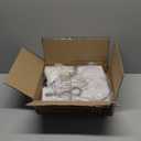 Innqoo Tall Table Lamp with USB Port and Outlet, Dimmable Nightstand Bedside Lamps with Linen Lampshade, Desk Lamp for Bedroom, Living Room, Guest Room, Home Office, LED Bulb Included (A-Beige Shade& Black Base)