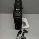 JASUN Oil Filled Radiator Heater with Adjustable Thermostat, Mini Portable Space Heater 700W for Indoor Use, Overheat Safety, Quiet Work, Black