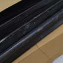 BOWSEN Heavy-Duty U+O Ring Universal Garage Door Bottom Seals Weatherstrip Rubber with Aluminum Track Retainer Kit, Black (15FT, 1-5/8" Width)