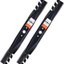 942-04308-X 942-04308 Mulching Blades for Troy Bilt Pony Bronco Cub Cadet 42 inch Deck Riding Tractor Zero Turn Mower XT1 ZT1 42 Lawn Mower Replace 942-0616 742-0616 942-04126 (6 Point Star)