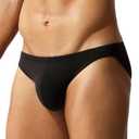 BANGWEAR Modal Boomerang Bikini Brief Mens Underwear Black S