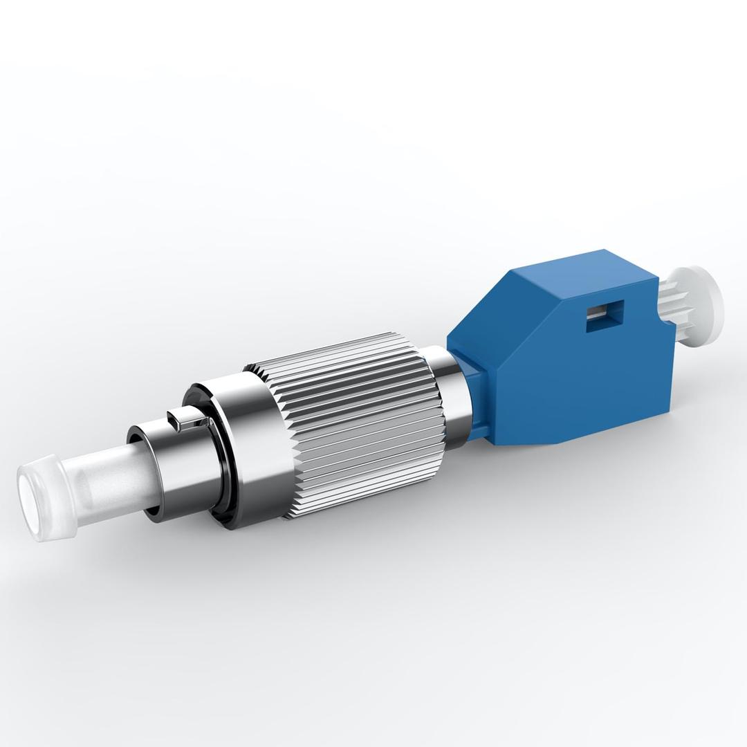 3 x GESD Visual Fault Locaotr Adapter, FC Male to LC Female Connector, 2.5mm to 1.25mm Hybrid Fiber Optical Convertor Adapter for Optical Power Meter, Single Mode 9/125um for VFL Connector