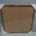 Capcillin 16x16 Picture Frame, Wood Rustic Brown Poster Frame Wall Mounted