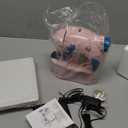 Magicfly Mini Sewing Machine with Extension Table, Dual Speed Portable Sewing Machine for Beginners with Light, Sewing Kit for Household Use, Pink