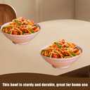 Incauca 74oz Unbreakable Cereal Bowls Set of 4, Wheat Straw Fiber Rice Bowls, Japanese Ramen Noodle Soup Bowl, Lightweight Salad Bowls for Serving Fruit Pasta Snack Dessert, Dishwasher Safe, 4 Colors