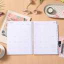 4 x 2026 Planner - Planner 2026, 2026 Planner Weekly and Monthly, Jan. 2026 - Dec. 2026, 8.5" x 11" Calendar Planner with 12 Monthly Tabs, Inner Pocket, Daily Organizer