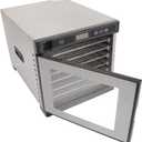 Haofy Food Dehydrator, Stainless Steel Freeze Dryer Simple 6 Layers Energy Saving for Kitchen (US Plug 110V)