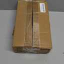 Eboot Bamboo Silverware Set 18/8 Stainless Steel Tableware Set Natural Utensil Flatware Kit Spoon Fork Knives Bamboo Handle Cutlery for Kitchen Wedding Home Restaurant Party(Silver,30 Pieces)