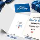 21 x Fathers Day Card Gifts for Uncle from Niece Nephew, Personalized Minimalist Premium Design, Funny Father's Day Decoration Ideas, Mix