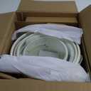 CAROTE Ceramic Cookware Sets, Pots and Pans Set Non stick, Non Toxic Healthy Induction Cookware, 14 Pcs Nonstick Kitchen Pots and Pans Set, PFAS PTFE Free, Dishwasher Safe (Cream White)