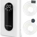 Portable Ozone Machine Generator,1000mg/h Multipurpose Ozone Machine for Air,Water,Food,Home,Office,Hunting (Silver)