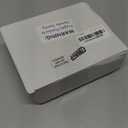 Civaner 24 Pcs Christmas Ornament Place Card Holders and Name Cards Set Gold Glass Ball Table Number Sign Holder for Xmas Winter Wedding Anniversary Birthday Party,1.6 Inch