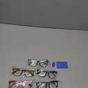 CCVOO Reading Glasses for Women/Men, Eyeglasses, Blue Light Readers for Women/Men, Computer Eye Glasses, Cheaters (2 Black/Turtle/Red/Dark Blue), +1.0