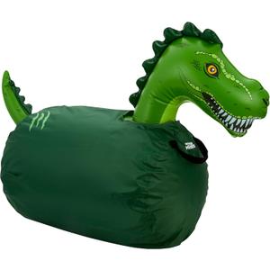 Waddle Large Inflatable Bouncy Hopper - Ride On, Indoor, Outdoor Toys, Bouncy Horse for Girls and Boys, Durable, Easy Grip Handles, Dinosaur Toys, Kids, Up to 250lbs, Ages 5 and Up (Trex)
