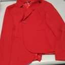 MINTLIMIT Women Long Sleeve Button Blazers Work Casual Office Notch Lapel Business Open Front Blazer Jacket with Pockets , size small