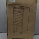 Evaporative Air Cooler, Swamp Cooler Air Conditioner w/ 12H Timer for Auto-off, 6 Upgraded Ice Packs, 3-Speed Windowless Air Conditioner, Smart Remote, Dual Tank Portable Air Cooler for Room