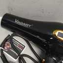 VAGARY 6685G Professional Salon Hair Dryer 2200w with Icd Display, Negative Ionic Blow Dryer, Powerful AC Motor Blow Dryer, Low Noise Hair Dryers,2 Speeds and 2 Heat Settings 1 Cool Shot Button (Gold)