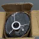 KUNJOULAM Modern Table Lamp, 17.3" Small Desk Light with Brass Metal Droplet Base, Black Cylinder Linen Drum Shade, Nightstand Lamp for Bedroom Living Room Nightstand Office