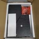 YINMIT Coffee Station Organizer for Countertop, Wood Coffee Bar Organizer with Removable Dividers for Pods, Syrup, Cups, Stirrer, Tea - Office Bar Accessories, Iron Mesh-Black (1 Tier)