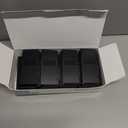 Famhap Spice Drawer Organizer, 24PCS Interlocking Expandable Seasoning Rack Tray Insert for Kitchen Drawers, Spice Rack Drawer for Spice Jars (Black)