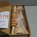 Wood Therapy Massage Tools 5-in-1 Lymphatic Drainage Massager Maderoterapia Kit Wooden Massager Body Sculpting Tools for Muscle Pain Relief, Anti-Cellulite, Body Contouring and Shaping