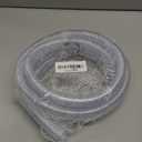 High Pressure Braided Clear Flexible PVC Tubing 3/4" ID,10ft