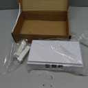 Saillong Wired Doorbell Chime with 2 Lighted Push Buttons, 16V 10VA Two Sounds Front and Rear Hardwire Door Bell Kit for Home Wall Inside, Compatible with Most Brand Doorbells(White, Yellow)