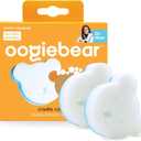 oogiebear Cradle Cap Sponge Replacement Set - Gentle & Effective Baby Scalp Care, Soft Sponge Refills for Cradle Cap Brush, 0+ Months, 2-Pack