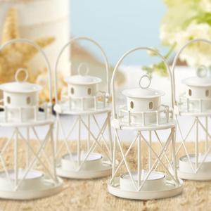 Kate Aspen by The Sea Lighthouse Tea Light Holders (Set of 4), Beach Wedding Favors, Nautical Decor, Coastal Decor, Ocean Decorations, White (14143WT) Kate Aspen by The Sea Lighthouse Tea Light Holders (Set of 4), Beach Wedding Favors, Nautical Decor, Coastal Decor, Ocean Decorations, White (14143WT)