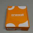 oneisall Dog Shaver Clippers Low Noise Rechargeable Cordless Electric Quiet Hair Clippers Set for Dogs Cats Pets (Red)