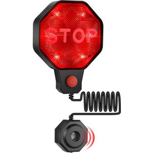 1 Pack Adjustable Garage Parking Sensor Aid with with Red/Yellow/Green LED Display, Garage Parking Aid Set Stop Distance 6"6 ft, Battery (Not Included) or USB Powered, No-Drill Installation (Black)