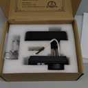 Fingerprint Keyless Entry Door Lock App Control Smart Locks for Front Door, Keypad Deadbolt, Auto Lock One Time Password Easy Installation, Black