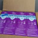 Poise Ultra Thin Incontinence Pads & Postpartum Pads for Bladder Leaks, 4 Drop Moderate Absorbency, Regular Length, 192 Count (4 Packs of 48)