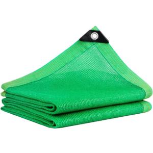BeGrit Shade Cloth for Garden 70% 6x6.5ft with Grommets Sunblock Sun Mesh UV Resistant Net for Plants,Greenhouse,Patio,Chicken Coop(Green)