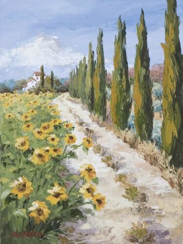 Old Country Lane Art 30x40