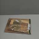 Amazon Basics Wooden Chopping Boards, 3-Piece Set, Acacia Wood, Pre-Oiled with Juice Groove
