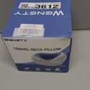 WENGTY Neck Pillow for Traveling,Travel Neck Pillow for Airplanes,Pure Memory Foam,Neck Pain Relief,Ergonomic Support for Long Flight