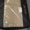 Coverado Seat Covers, Car Seat Covers Front Seats, Beige Car Seat Cover, Car Seat Protector Waterproof, Car Seat Cushion Nappa Leather, Seat Covers Carseat Cover Universal Fit for Most Cars