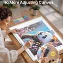 ARTDOT A1 Large LED Light Pad for Diamond Painting AC Powered Light Board Kit Adjustable Brightness Light Box Drawing for 5D Diamond Painting Kits