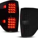 AUTOSAVER88 LED Tail Lights Compatible with 2009-2014 Ford F150 Styleside Pickup Truck Rear Taillights Brake Reverse Lamp Assembly Smoked Left+Right