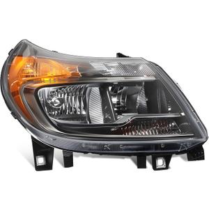 Headlight w/DRL Compatible with Promaster 1500 2500 3500 2014-2022
6Pins w/bulb Halogen Headlamp Assembly Passenger Right Side CH2503291